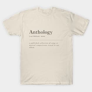 Anthology definition - Taylor Swift, The Tortured Poets Department Anthology T-Shirt